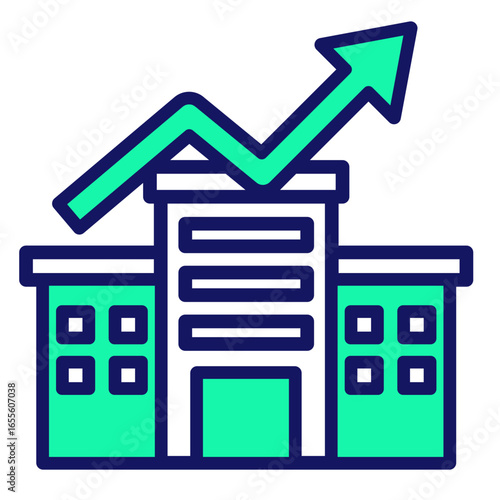 Rapid Scale Up  Icon Element For Design