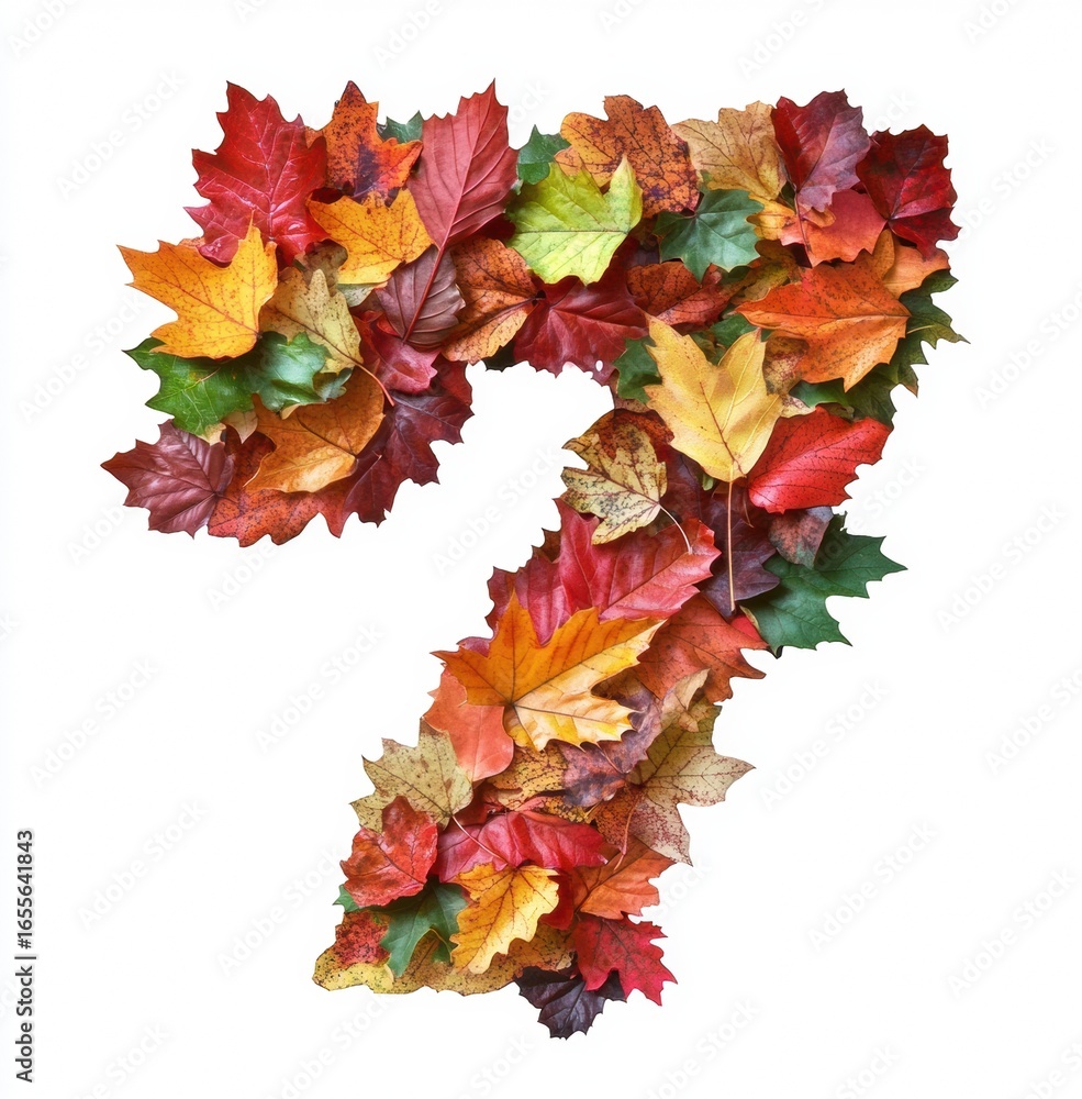 Obraz premium Autumn Leaves Number Seven