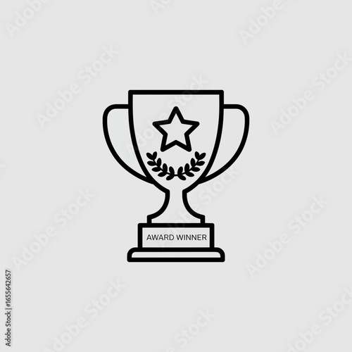 trophy cup icon