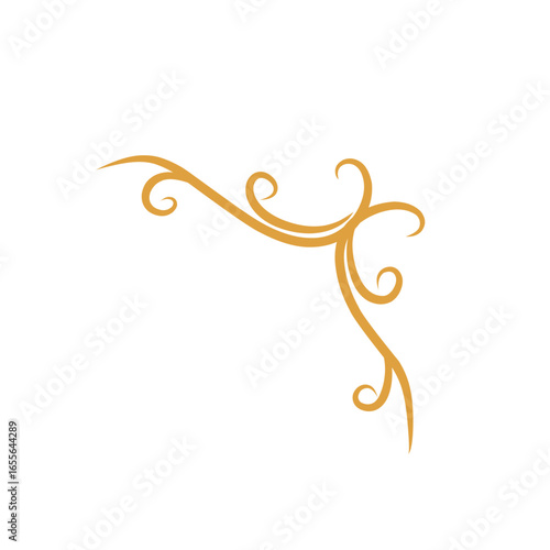 classic ornament corner border