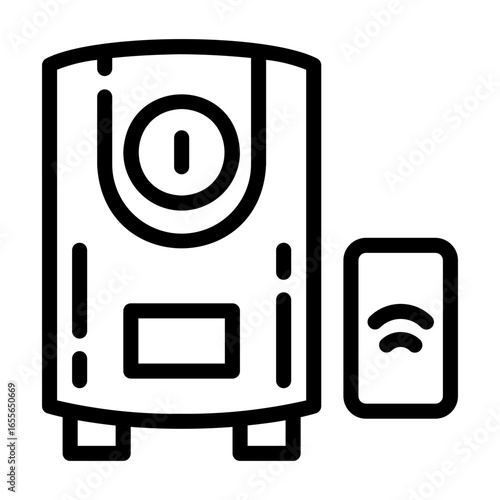 water heater Line Icon