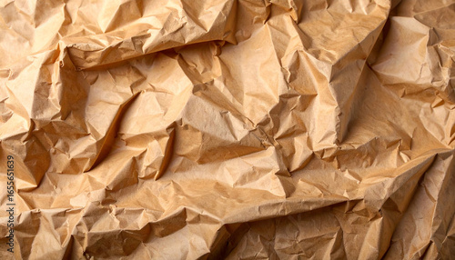 Wallpaper Mural Wrinkled brown craft paper texture Torontodigital.ca