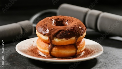 Overflowing plate with greasy fast food, french fries and cheeseburger, unhealthy eating habits and poor nutrition concept, junk food and obesity risk.