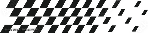 Racing Flag Fade Vector.