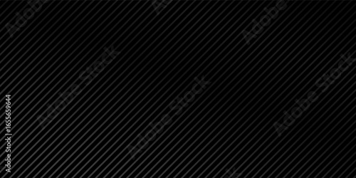 Dark abstract background, black background with grey lines, texture with diagonal lines
