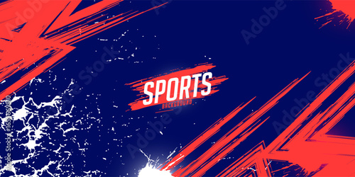 Background, contrast red and black color abstract template for business design. Technology style. You can use it for advertising, sports posters