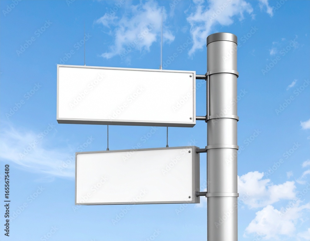 Obraz premium SIGN MOCK UP 看板