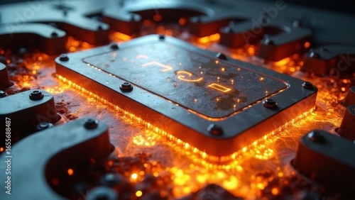 Technology, Industrial Equipment, Art Landscape