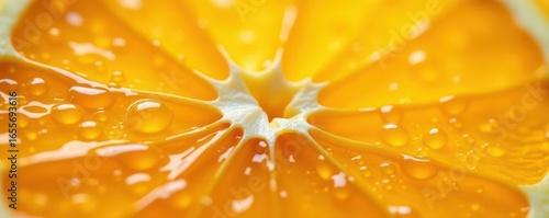 Microscopic view of orange peel; uneven surface Visible oil glands, subtle color variation , surface, microphotography