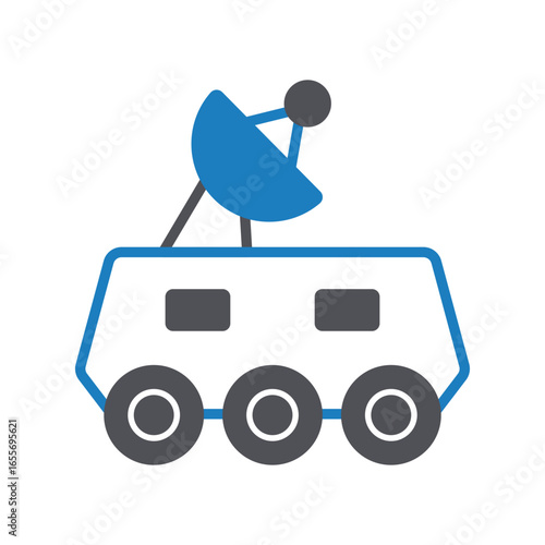 Live Telecast Vector icon which can easily modify or edit