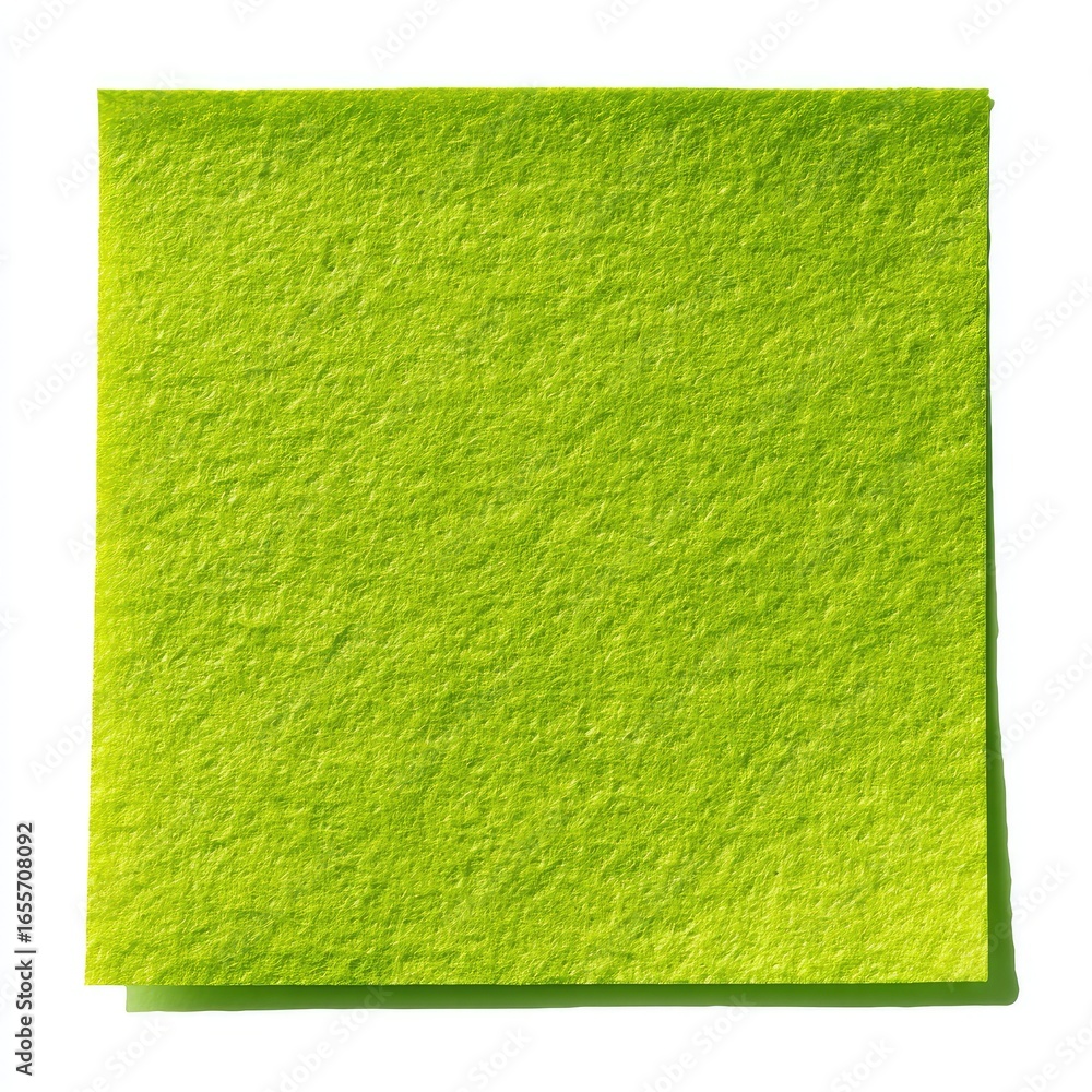 Fototapeta premium Bright green sticky note