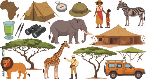 African Safari Adventure Wildlife and Cultural Exploration