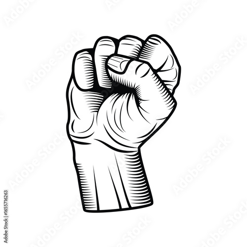fist punching the wall
