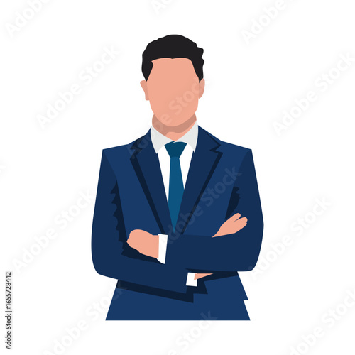 businessman icon vector