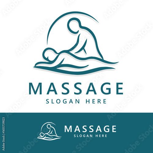 Body spa center icon massage parlor spa relax essential oil white background vector illustration