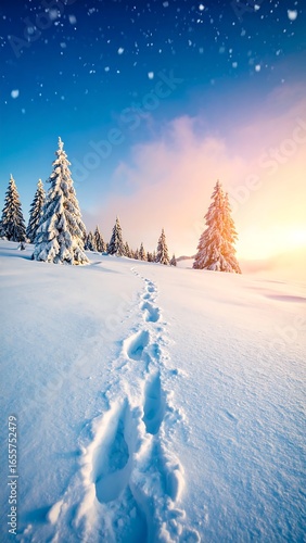 Winter wonderland path (1)