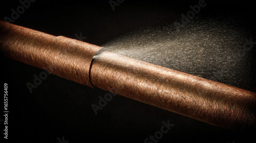 Wallpaper Mural d cooling tube leaking coolant onto electronics droplets on circuits hazard depiction illustration concept scene visual for commercial design use high detail quality stock image illustratio Torontodigital.ca