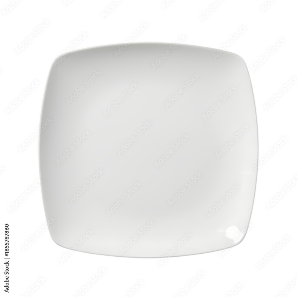 Elegant Square Plate: Perfect for Modern Dining Elegant Square Plate: Perfect for Modern Dining