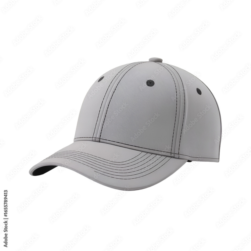 Fototapeta premium white baseball cap