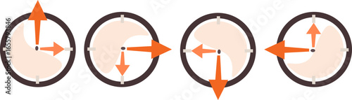 HAND WATCH IN MINIMALIST FORMAT