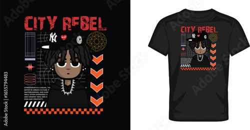 Streetwear T Shirt Design