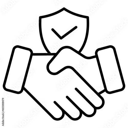 Trust Outline Icon