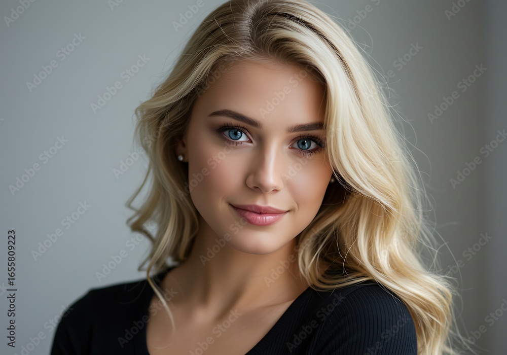 Naklejka premium Golden Hour Grace