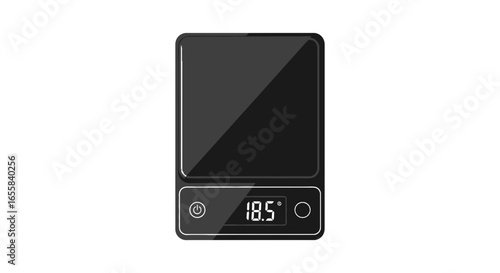 Sleek digital scale for culinary precision and accurate measurements