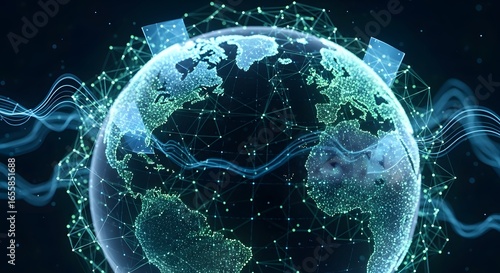 Global Connectivity A Digital World of Networks and Data Whisk_11c8644044.jpg Linking the World with High-Speed Communication