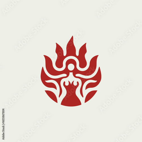 Fire Goddess Logo