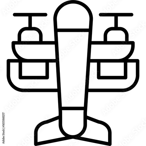 Monoplane Icon