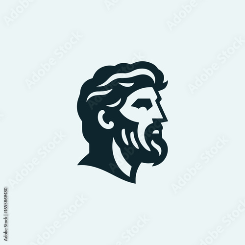 Greek Man Logo
