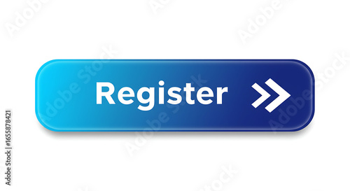 Register Button with a Smooth Blue Gradient and Arrows