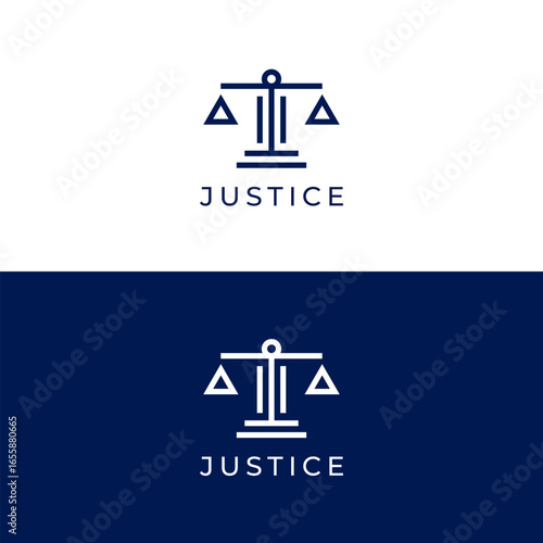 Law logo, icon, symbol design template