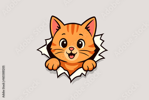 vector kitten