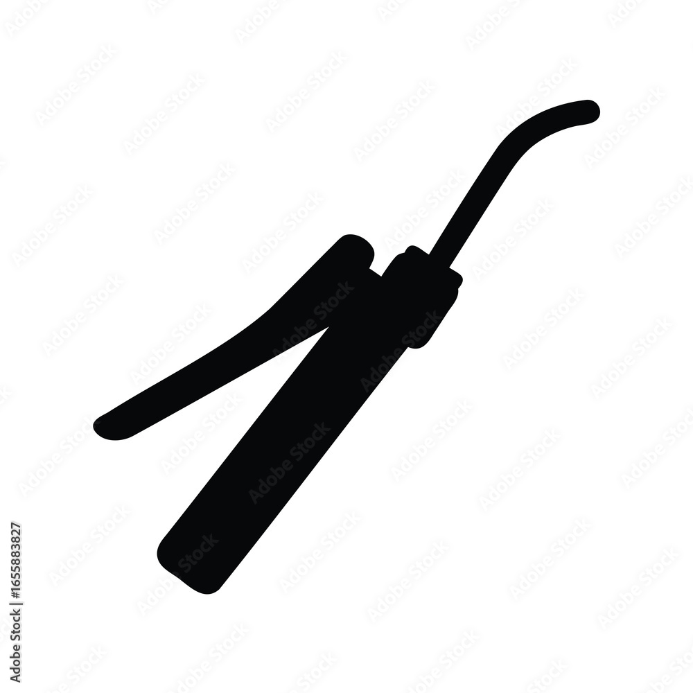 custom made wallpaper toronto digitalGrease Gun Tool Silhouette Black and White Illustration for Mechanics