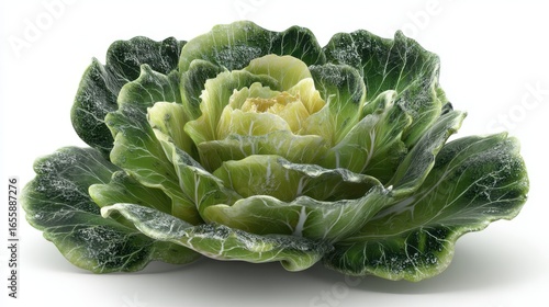 Vibrant cabbage vegetable kitchen display food photography bright lighting close-up culinary art