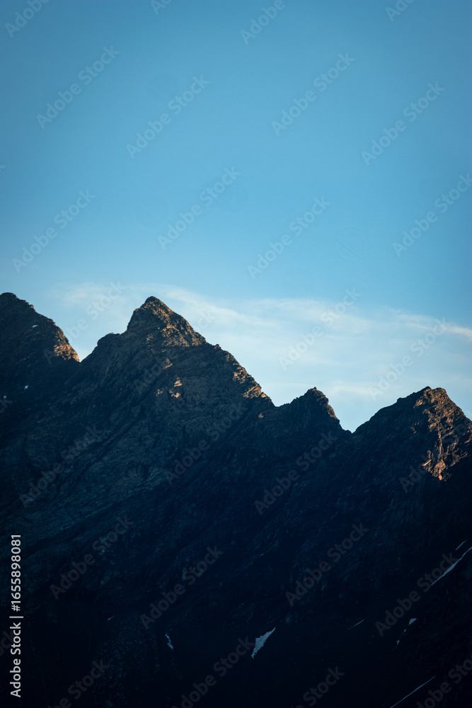 Obraz premium mountains in the morning