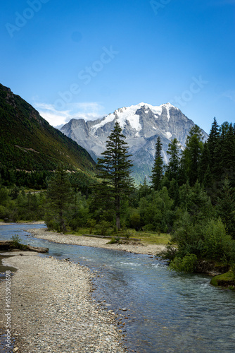 mountain river in the mountains