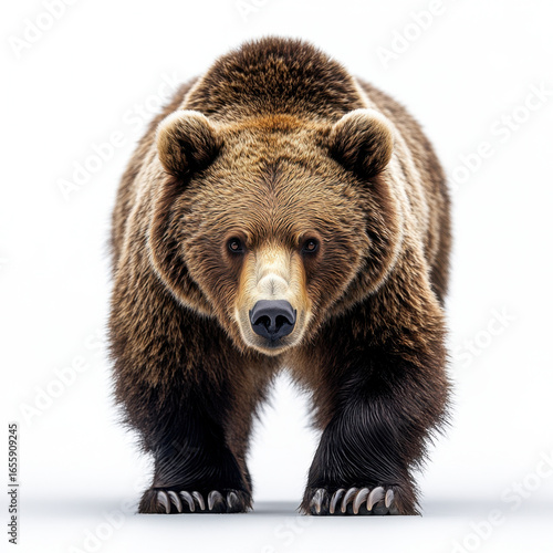 Wallpaper Mural Brown bear standing on hind legs. Torontodigital.ca