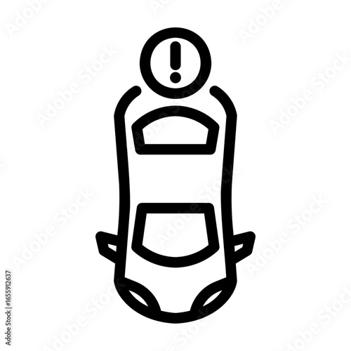 motion sensor Line Icon