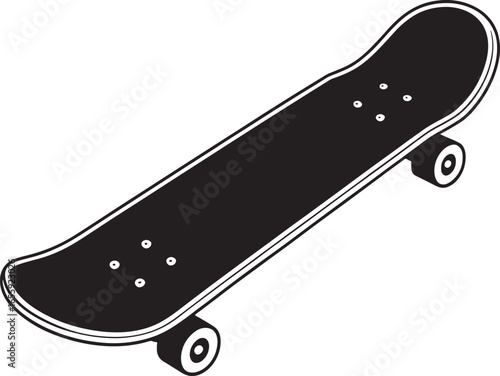 skateboard illustration silhouette royalty free stock photos premium quality