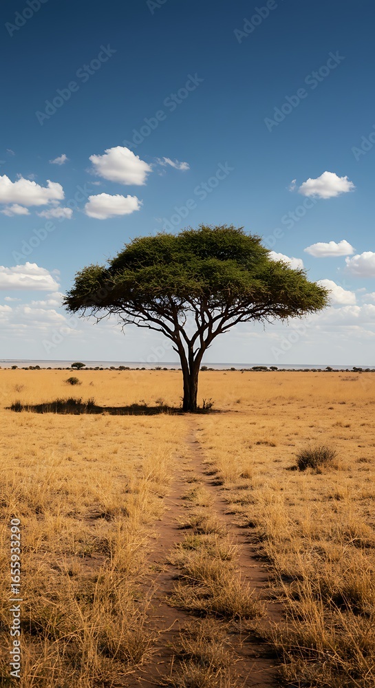 Obraz premium Golden Hour Sentinel