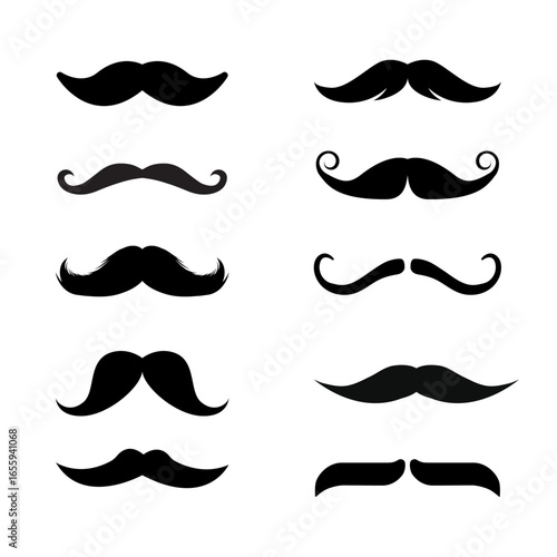 set of mustaches.