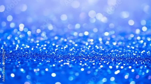 Captivating Blue Sparkles and Bokeh Effects for Backgrounds and Celebratory Visuals
