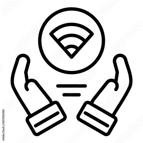 Public Wi Fi Icon