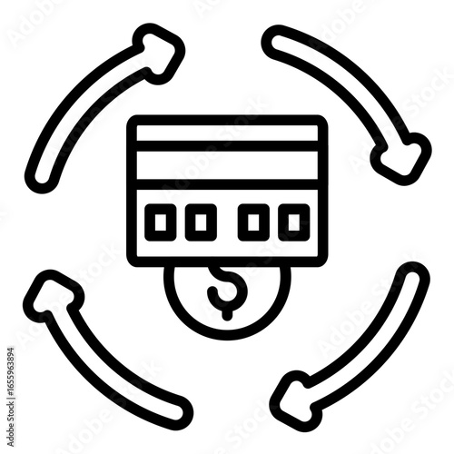 Debt Consolidation Icon