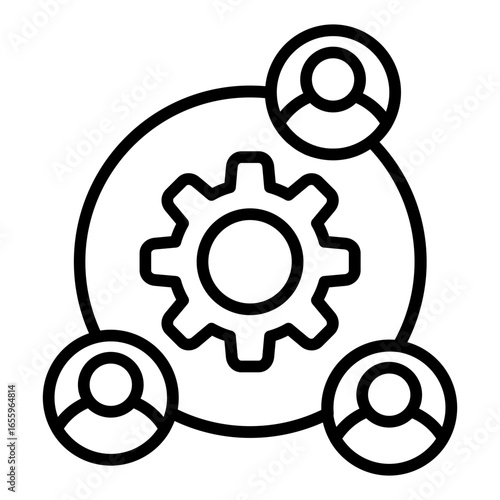 Cross-functional Team Icon