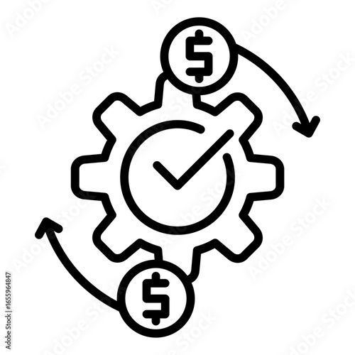 Cost Control Icon