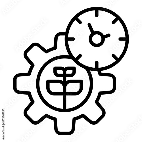 Resource Efficiency Icon